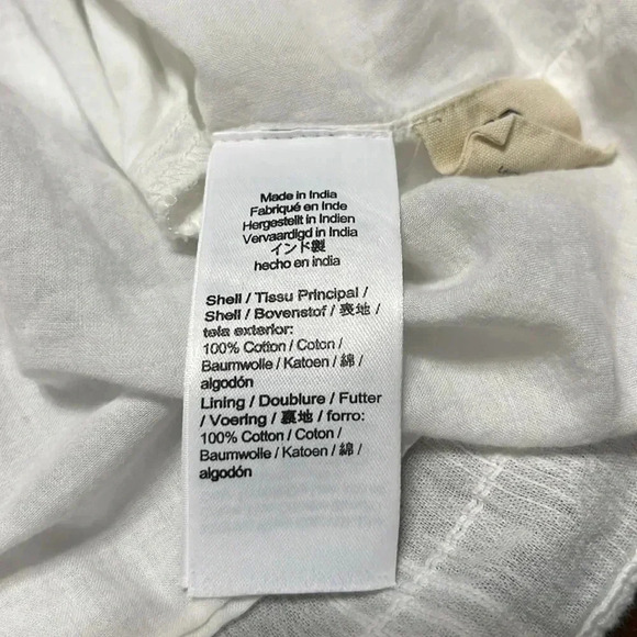 Madewell Puff-Sleeve Drawstring Mini Dress - Picture 9 of 9